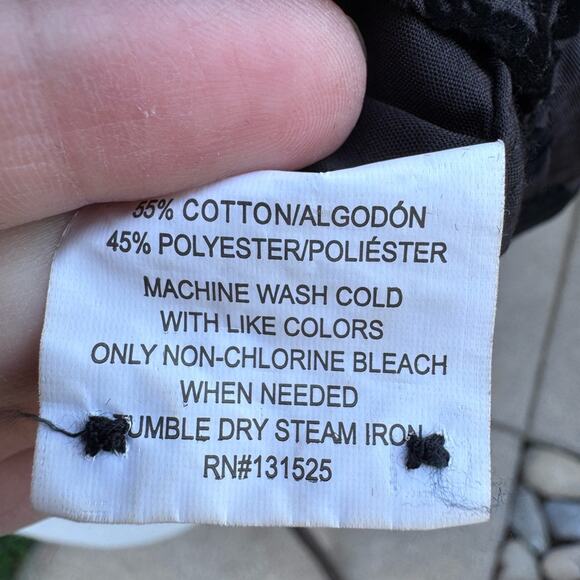 NWT Beverly Hills Polo Club Men’s Black Jacquard Button Front Shirt L New - Picture 11 of 11